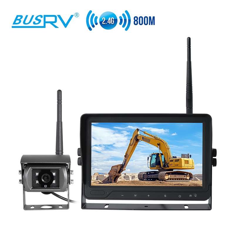 9英寸AHD 數(shù)字無線后視汽車倒車攝像頭監(jiān)視器 (SF-9008SN)